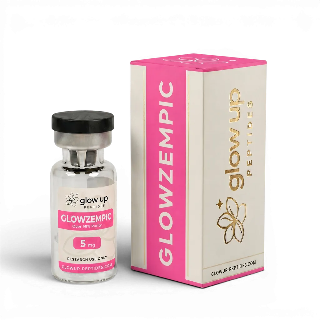 Glowzempic Vial und Box