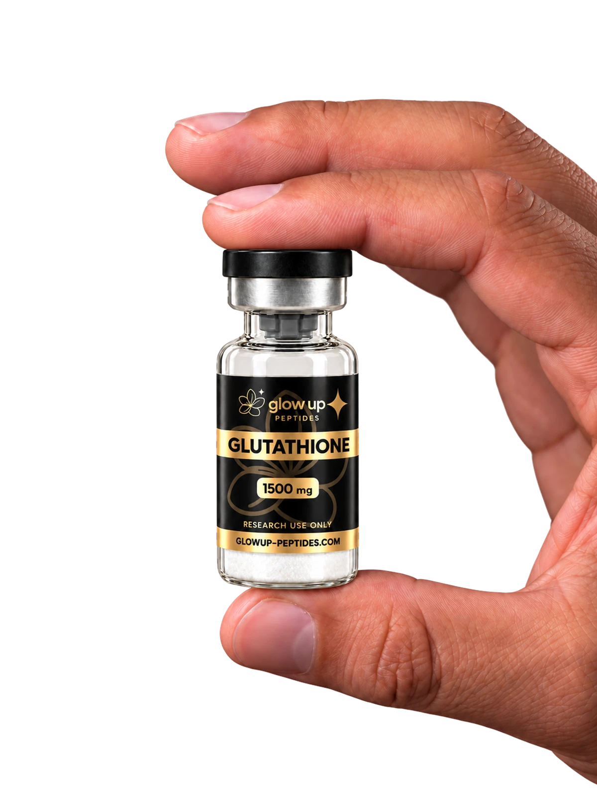 Glutathione in der Hand